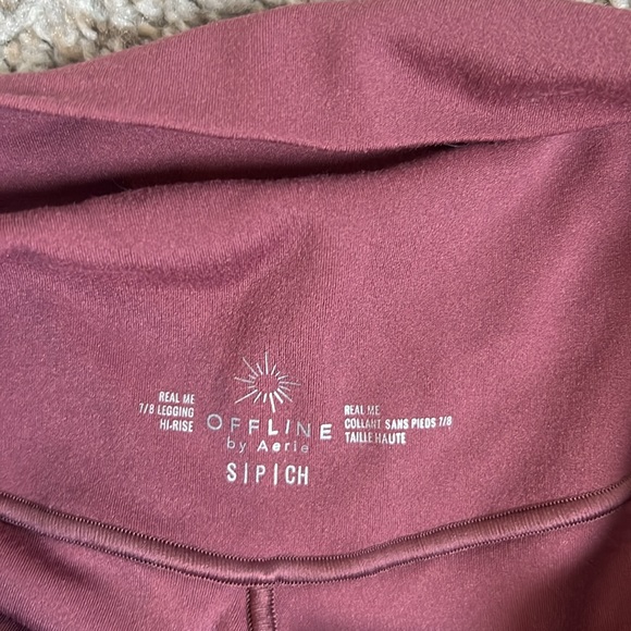 Offline by Aerie 7/8 real me leggings - Picture 3 of 5